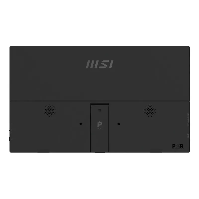Portabler Monitor MSI PRO MP165DE E6 39,6 cm (15,6 Zoll) Full HD IPS 1920×1080 USB-C HDMI VESA Schwarz