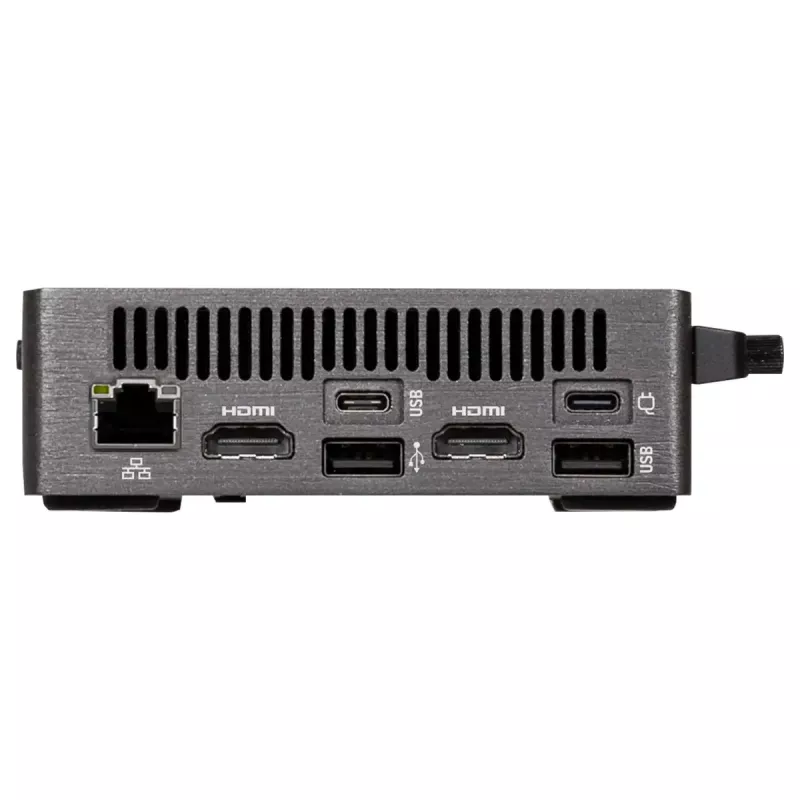 Mini PC Barebone GIGABYTE BRIX Core Ultra 5 225H, 0,46-Liter-Gehäuse, DDR5 SO-DIMM, 2 Speichersteckplätze, bis zu 96 GB, WiFi/BT, 2,5G LAN