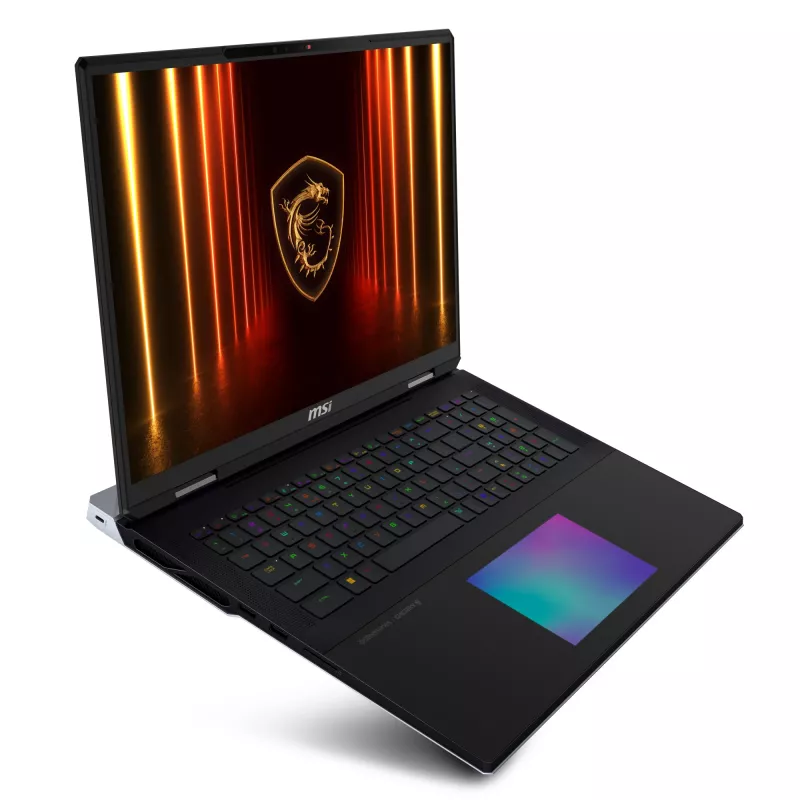 MSI Titan 18 HX AI A2XWJG-070 Gaming-Laptop, Intel Core Ultra 9 285HX, 18 Zoll UHD+, 96GB DDR5, 6TB SSD, NVIDIA GeForce RTX 5090 24GB, Windows 11 Pro