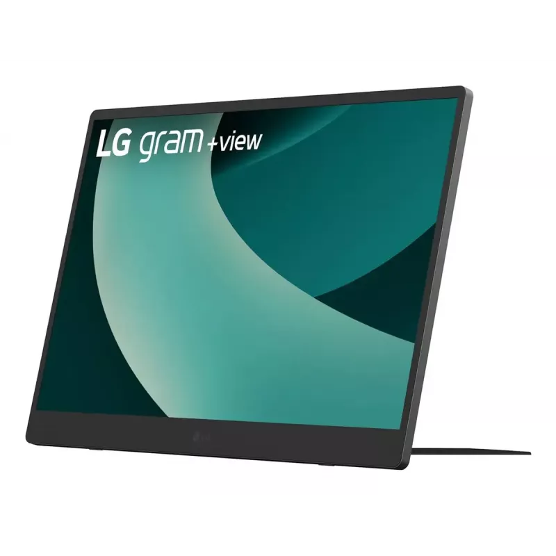 LG 17MT70 Tragbarer Monitor Schwarz, Edelstahl 43,2 cm (17 Zoll) LED 2560 x 1600 Pixel