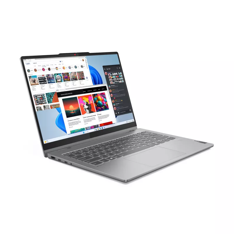 Lenovo IdeaPad 5 2-in-1 14IRH9 Intel® Core™ i7 i7-13620H Hybrid (2-in-1) 35,6 cm (14 Zoll) Touchscreen WUXGA 16 GB LPDDR5x-SDRAM 1 TB SSD Wi-Fi 6 (802.11ax) Windows 11 Home Grau