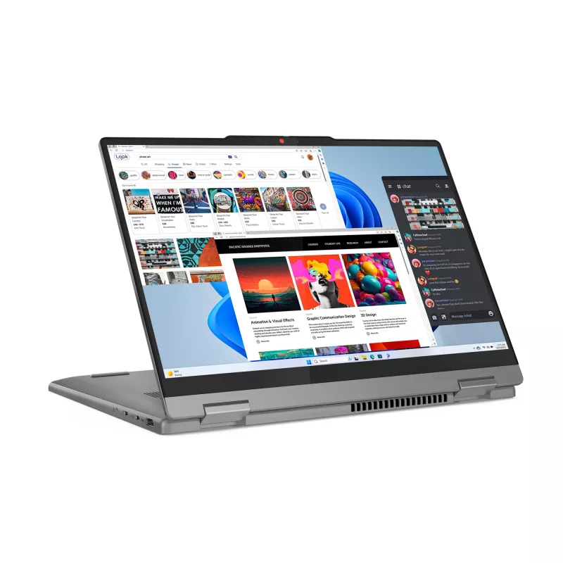 Lenovo IdeaPad 5 2-in-1 14IRH9 Intel® Core™ i7 i7-13620H Hybrid (2-in-1) 35,6 cm (14 Zoll) Touchscreen WUXGA 16 GB LPDDR5x-SDRAM 1 TB SSD Wi-Fi 6 (802.11ax) Windows 11 Home Grau