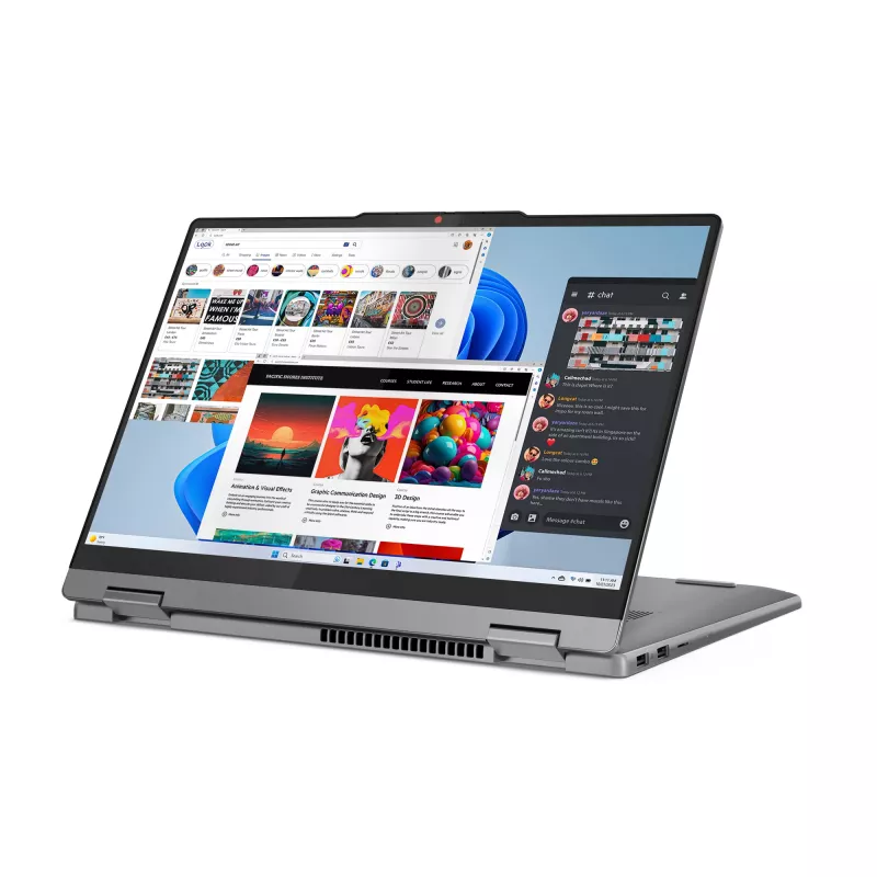 Lenovo IdeaPad 5 2-in-1 14IRH9 Intel® Core™ i7 i7-13620H Hybrid (2-in-1) 35,6 cm (14 Zoll) Touchscreen WUXGA 16 GB LPDDR5x-SDRAM 1 TB SSD Wi-Fi 6 (802.11ax) Windows 11 Home Grau
