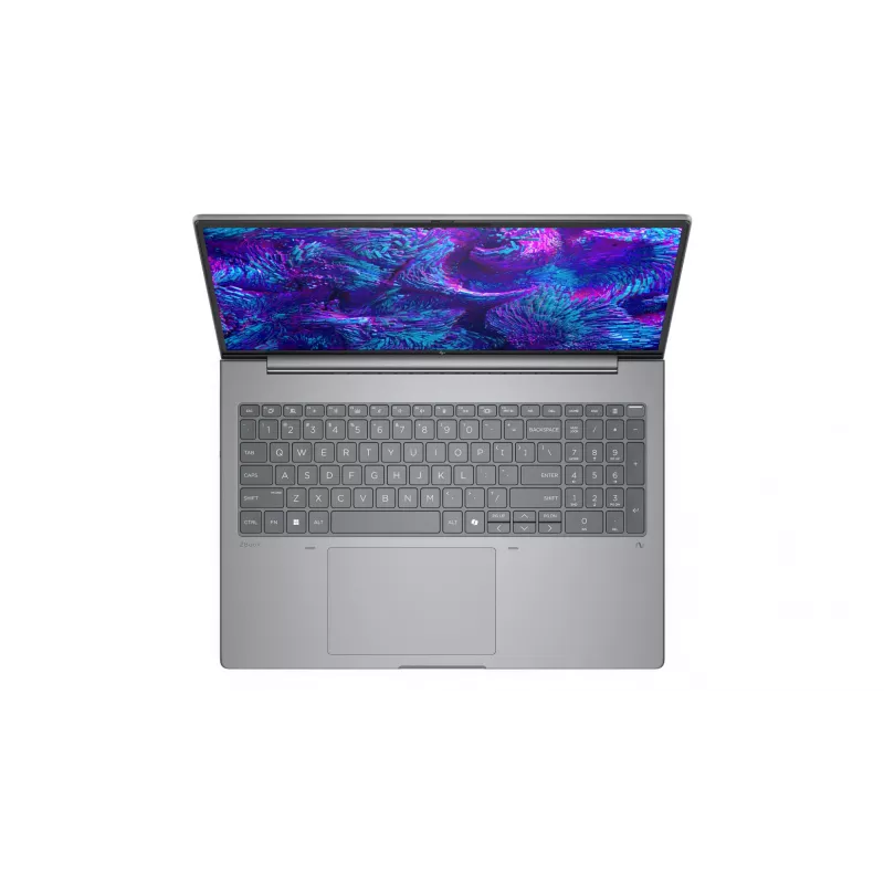 HP ZBook 8 G1i Intel Core Ultra 7 255H Mobile Workstation 40,6 cm (16 Zoll) WQXGA 32 GB DDR5-SDRAM 2 TB SSD NVIDIA RTX PRO 500 Blackwell Wi-Fi 7 (802.11be) Windows 11 Pro Silber