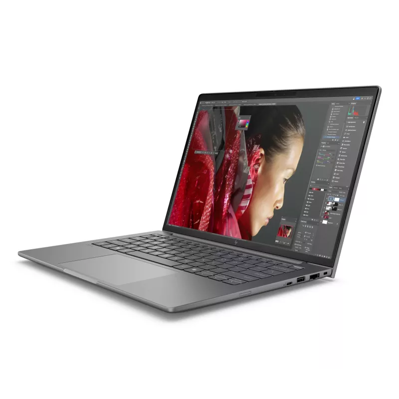 HP ZBook 8 G1i Intel Core Ultra 5 225H Mobile Workstation 35,6 cm (14 Zoll) Touchscreen WUXGA 16 GB DDR5-SDRAM 512 GB SSD NVIDIA RTX 500 Ada Wi-Fi 7 (802.11be) Windows 11 Pro Silber