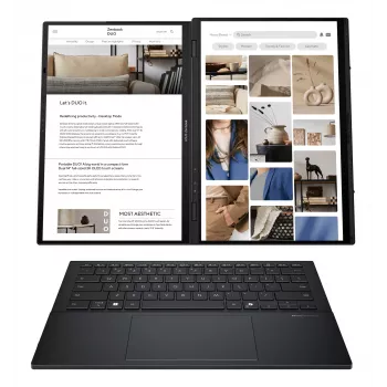 Hybrid (2-in-1) ASUS Zenbook Duo UX8406CA-PZ195X 14 Zoll Intel Core Ultra 9 285H 32 GB 2 TB Intel Arc 140T Windows 11 Pro