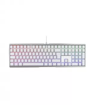 Gaming-Tastatur CHERRY MX 3.0S RGB USB QWERTZ Deutsch Weiß 110 Tasten