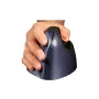 BakkerElkhuizen Evoluent 4 Wireless, Rechtshänder, Vertikales Design, Laser, RF Wireless, 2600 DPI, Schwarz, Blau