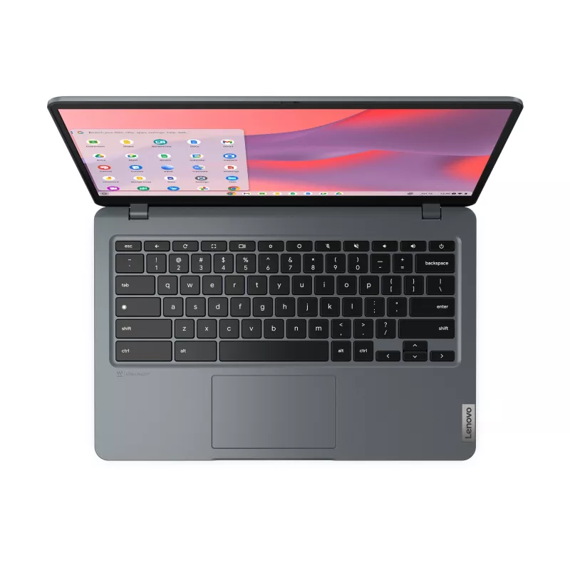 Lenovo 14e Chromebook Gen 3 Intel Core i3 N-series i3-N305 35,6 cm (14 Zoll) Full HD 8 GB LPDDR5-SDRAM 128 GB eMMC Wi-Fi 6E (802.11ax) ChromeOS Grau