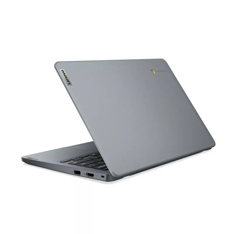 Lenovo 14e Chromebook Gen 3 Intel Core i3 N-series i3-N305 35,6 cm (14 Zoll) Full HD 8 GB LPDDR5-SDRAM 128 GB eMMC Wi-Fi 6E (802.11ax) ChromeOS Grau