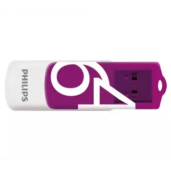 Philips FM64FD05D USB-Stick 64 GB USB Typ-A 2.0 Lila, Weiß