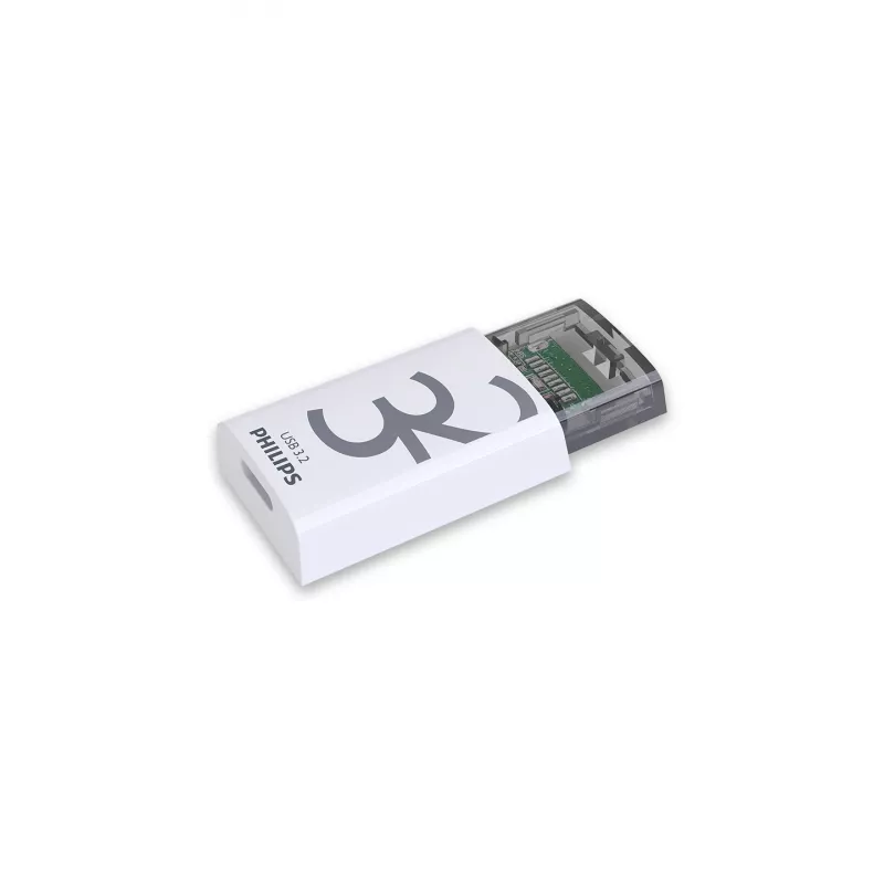 Philips Click USB-Flash-Laufwerk 32 GB USB Type-C 3.2 Gen 1 (3.1 Gen 1) Transparent, Weiß
