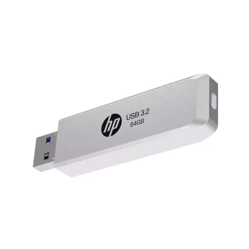 USB-Stick HP HPFD819W-A-64 64 GB USB Typ-A 3.2 Gen 2 (3.1 Gen 2) Silber, Slide-Formfaktor