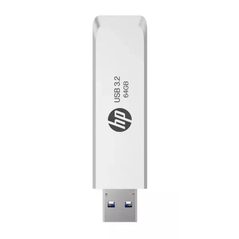 USB-Stick HP HPFD819W-A-64 64 GB USB Typ-A 3.2 Gen 2 (3.1 Gen 2) Silber, Slide-Formfaktor