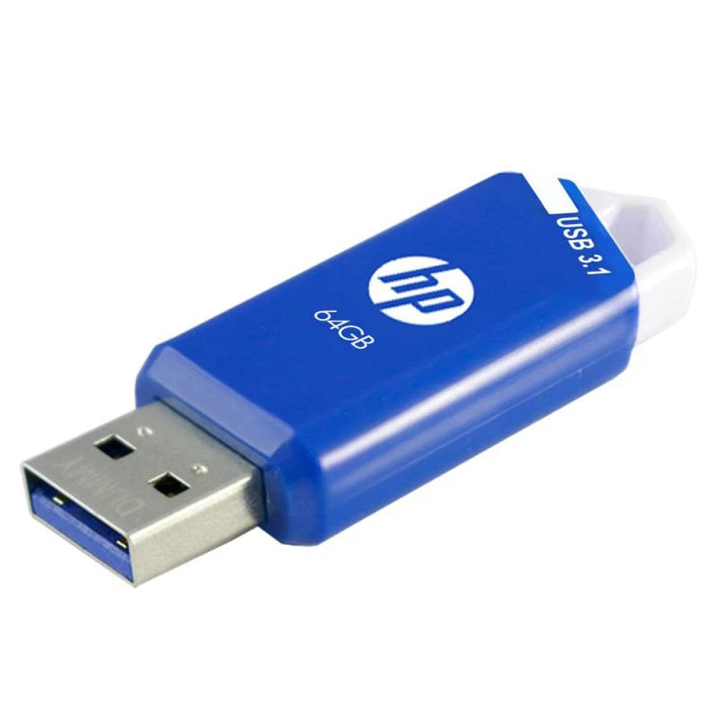 HP x755w Dreierpack USB-Stick 64 GB USB Typ-A 3.2 Gen 1 (3.1 Gen 1) Blau, Weiß