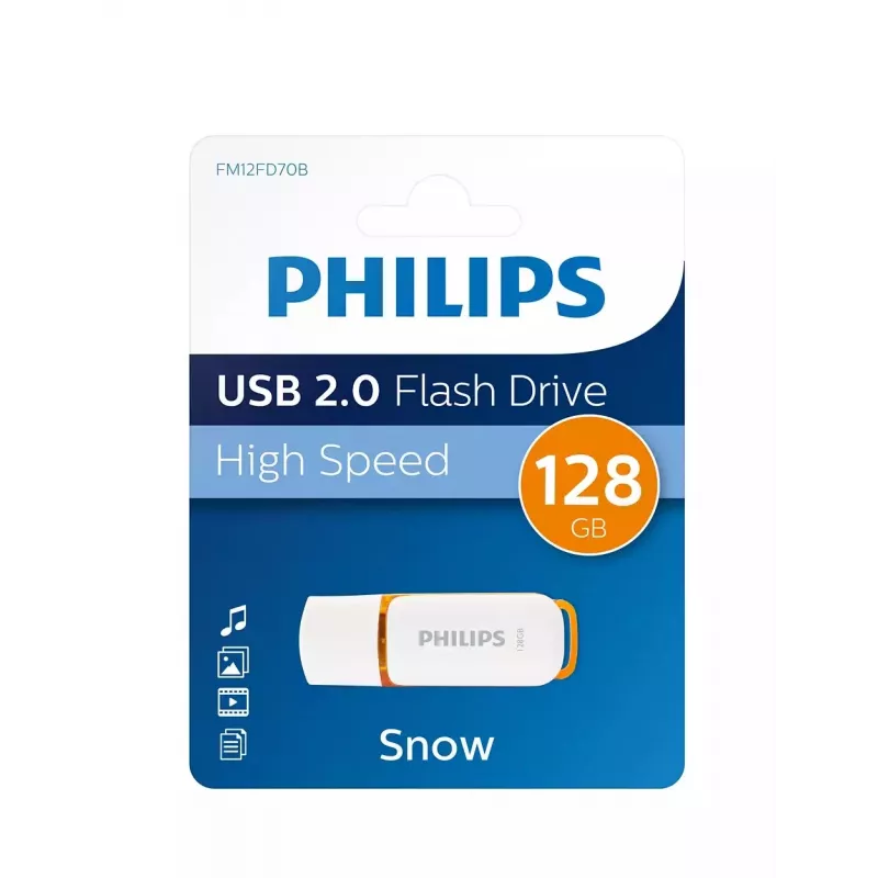 Philips FM12FD70B USB-Stick 128 GB USB Typ-A 2.0 Weiß