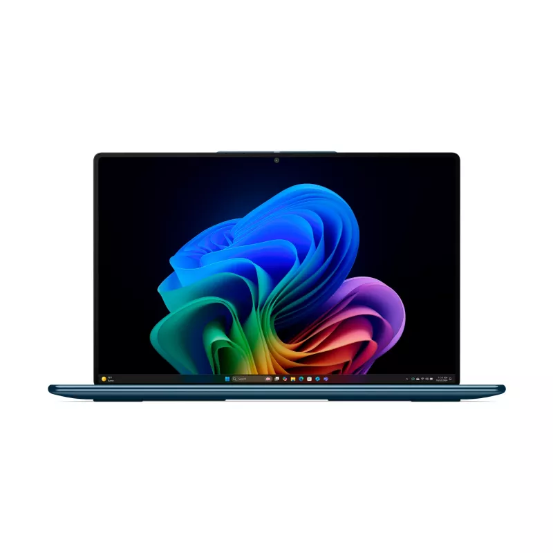Lenovo Yoga Slim 9 14ILL10 Copilot+ PC Intel Core Ultra 7 258V Laptop 35,6 cm (14 Zoll) Touchscreen WQUXGA 32 GB LPDDR5x-SDRAM 1 TB SSD Wi-Fi 7 (802.11be) Windows 11 Home Teal