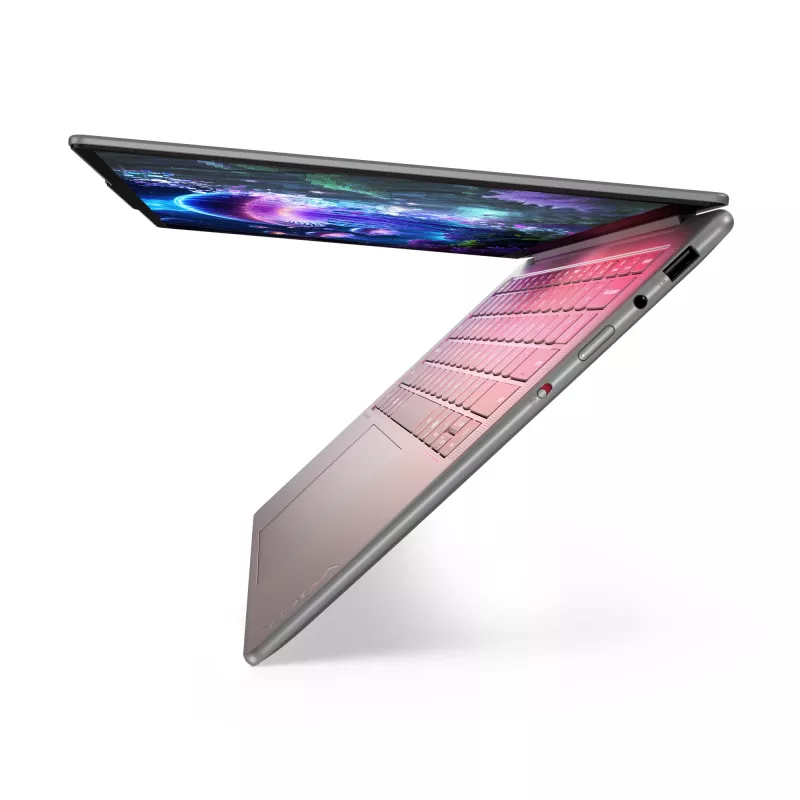 Lenovo Yoga Slim 7 14ILL10 Copilot+ PC Intel Core Ultra 7 256V Laptop 35,6 cm (14 Zoll) 2.8K 16 GB LPDDR5x-SDRAM 512 GB SSD Wi-Fi 7 (802.11be) Windows 11 Home Grau