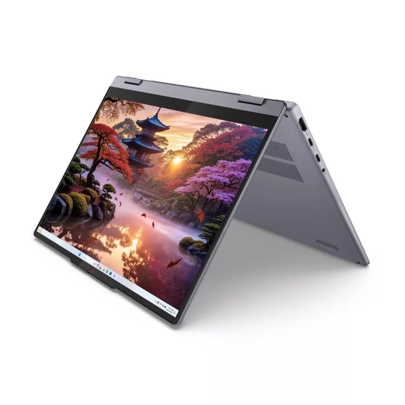 Lenovo IdeaPad 5 2-in-1 14AKP10 Copilot+ PC AMD Ryzen™ AI 7 350 Hybrid (2-in-1) 35,6 cm (14 Zoll) Touchscreen WUXGA 16 GB LPDDR5x-SDRAM 512 GB SSD Wi-Fi 7 (802.11be) Windows 11 Home Grau