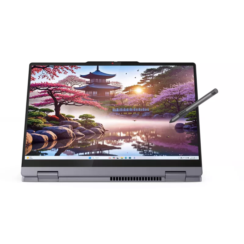 Lenovo IdeaPad 5 2-in-1 14AKP10 Copilot+ PC AMD Ryzen™ AI 7 350 Hybrid (2-in-1) 35,6 cm (14 Zoll) Touchscreen WUXGA 16 GB LPDDR5x-SDRAM 512 GB SSD Wi-Fi 7 (802.11be) Windows 11 Home Grau