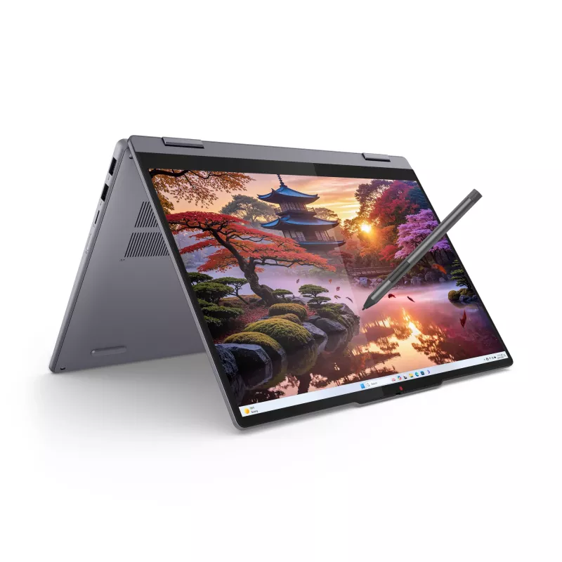 Lenovo IdeaPad 5 2-in-1 14AKP10 Copilot+ PC AMD Ryzen™ AI 7 350 Hybrid (2-in-1) 35,6 cm (14 Zoll) Touchscreen WUXGA 16 GB LPDDR5x-SDRAM 512 GB SSD Wi-Fi 7 (802.11be) Windows 11 Home Grau