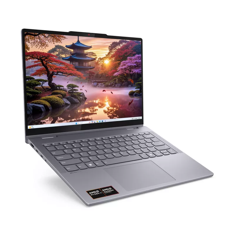 Lenovo IdeaPad 5 2-in-1 14AKP10 Copilot+ PC AMD Ryzen™ AI 7 350 Hybrid (2-in-1) 35,6 cm (14 Zoll) Touchscreen WUXGA 16 GB LPDDR5x-SDRAM 512 GB SSD Wi-Fi 7 (802.11be) Windows 11 Home Grau