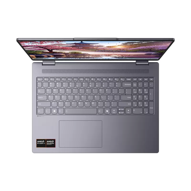 Lenovo IdeaPad 5 2-in-1 16AKP10 Copilot+ PC AMD Ryzen™ AI 7 350 Hybrid (2-in-1) 40,6 cm (16 Zoll) Touchscreen WUXGA 16 GB LPDDR5x-SDRAM 1 TB SSD Wi-Fi 7 (802.11be) Windows 11 Home Grau