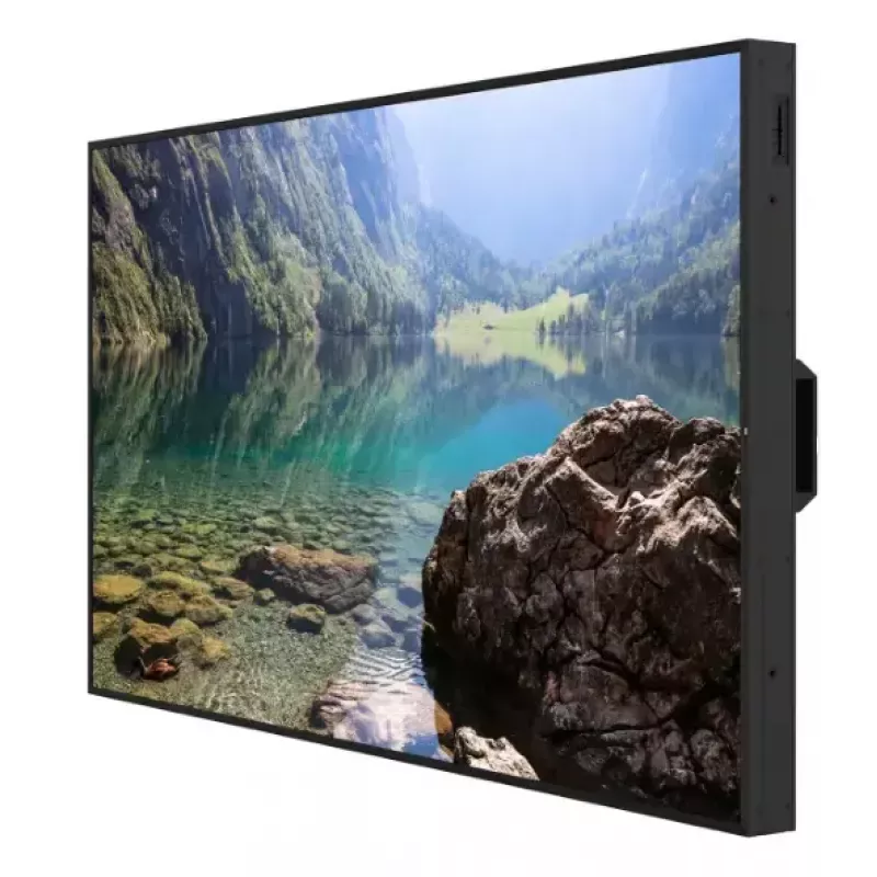 Digital-Signage-Flachbildschirm Hisense 55WH80F — 55 Zoll (139,7 cm) LED, 4K UHD, 4000 cd/m², Android 11, 24/7, ADS-Panel, 8 ms, VESA, schwarz
