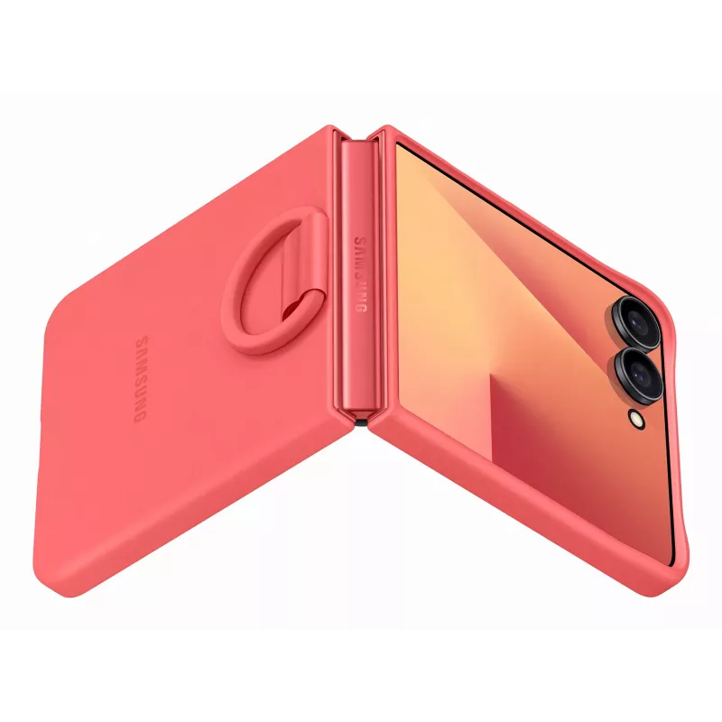 Samsung Ring Case Handyhülle 17,4 cm (6,85 Zoll) Cover Rot