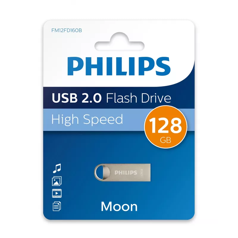 Philips Moon Edition USB-Stick 128 GB USB Typ-A 2.0 Silber