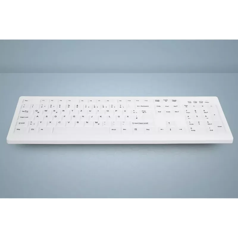 Contour Design Active Key AK-C8100F-U1-W/US Tastatur Medizin USB QWERTY US-Englisch Weiß