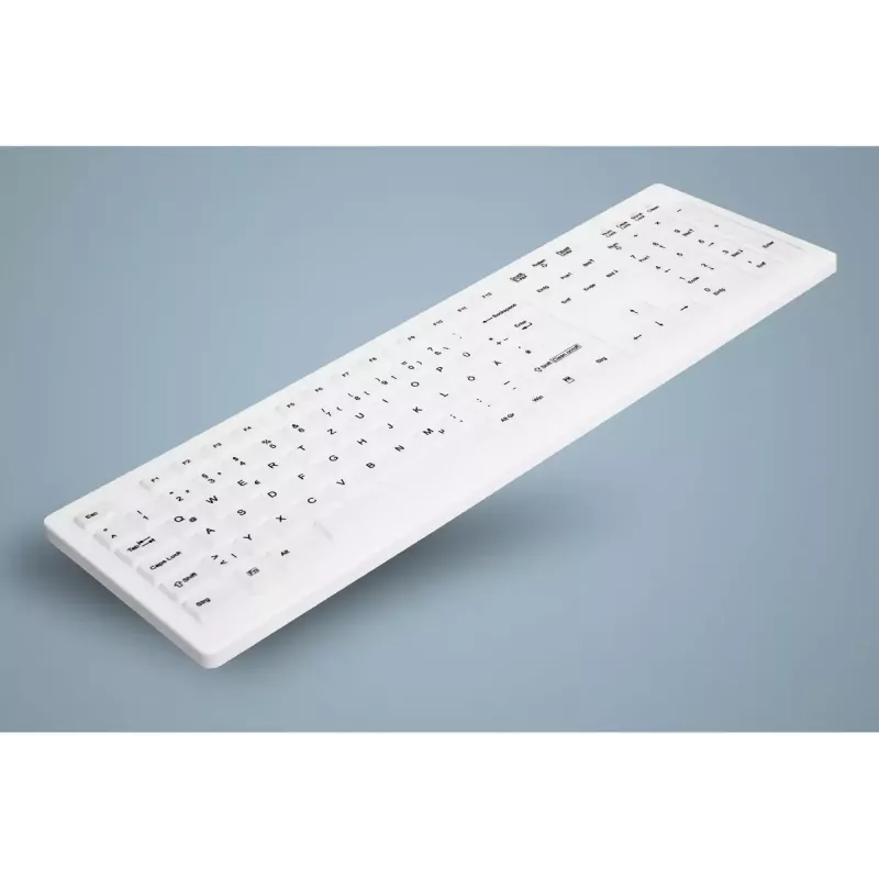 Contour Design Active Key AK-C8100F-U1-W/US Tastatur Medizin USB QWERTY US-Englisch Weiß