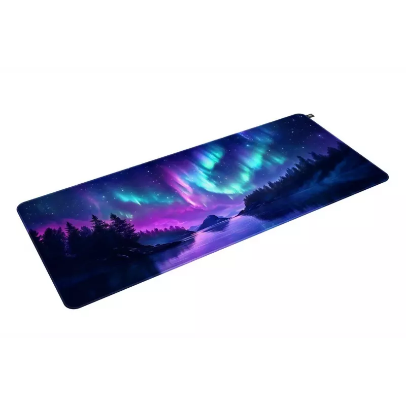 Mechanische Tastatur Cherry NORTHERN LIGHT Bundle 65% QWERTZ Deutsch USB RGB 2 m Kabel mehrfarbig
