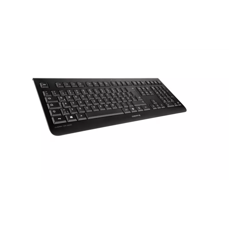 CHERRY DW 3000 Tastatur Maus inklusive Universal RF Wireless AZERTY Belgisch Schwarz