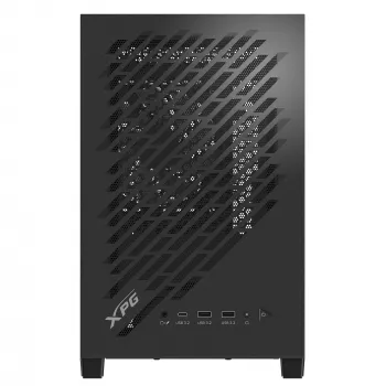 XPG VALOR AIR NANO MID-TOWER CHASSIS - Schwarz, Midi-Tower, PC, Schwarz, micro-ATX, Mini-ITX, SPCC, 17 cm