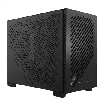 XPG VALOR AIR NANO MID-TOWER CHASSIS - Schwarz, Midi-Tower, PC, Schwarz, micro-ATX, Mini-ITX, SPCC, 17 cm