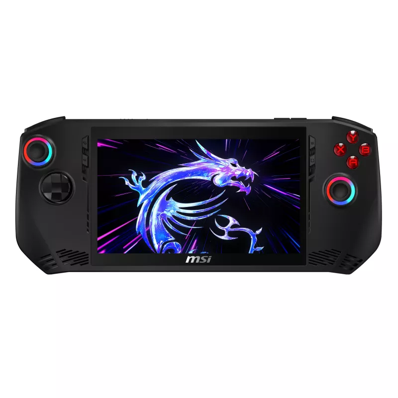 Tragbare Spielkonsole MSI Claw 7 AI+ A2VM-028 — 7 Zoll 1920x1200 120Hz, Intel Arc, 512 GB PCIe 4.0 SSD, Wi‑Fi 7, Schwarz