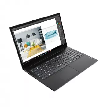 Lenovo V15 G2 IJL Intel® Celeron® N N4500 Laptop 39,6 cm (15,6 Zoll) Full HD 8 GB DDR4-SDRAM 256 GB SSD Wi-Fi 6 (802.11ax) Windows 11 Home Schwarz