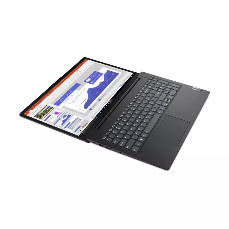 Lenovo V15 G2 IJL Intel® Celeron® N N4500 Laptop 39,6 cm (15,6 Zoll) Full HD 8 GB DDR4-SDRAM 256 GB SSD Wi-Fi 6 (802.11ax) Windows 11 Home Schwarz