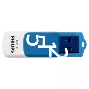 Philips FM51FD001B/00 USB-Stick 51 GB USB Typ-A 3.2 Gen 1 (3.1 Gen 1) Blau, Weiß