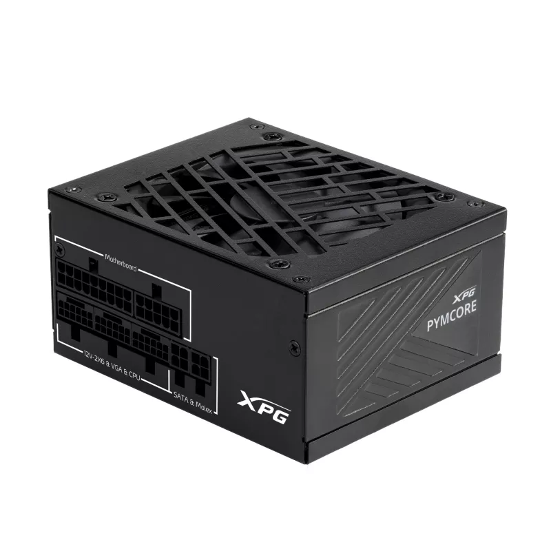 XPG PYMCORE 750w SFX GOLD Netzteil, 750 W, 100 - 240 V, 50/60 Hz, 10 A, 20 A, 62.4 A