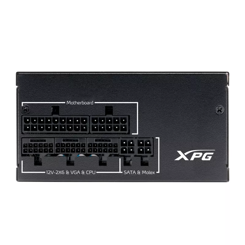 XPG PYMCORE 750w SFX GOLD Netzteil, 750 W, 100 - 240 V, 50/60 Hz, 10 A, 20 A, 62.4 A