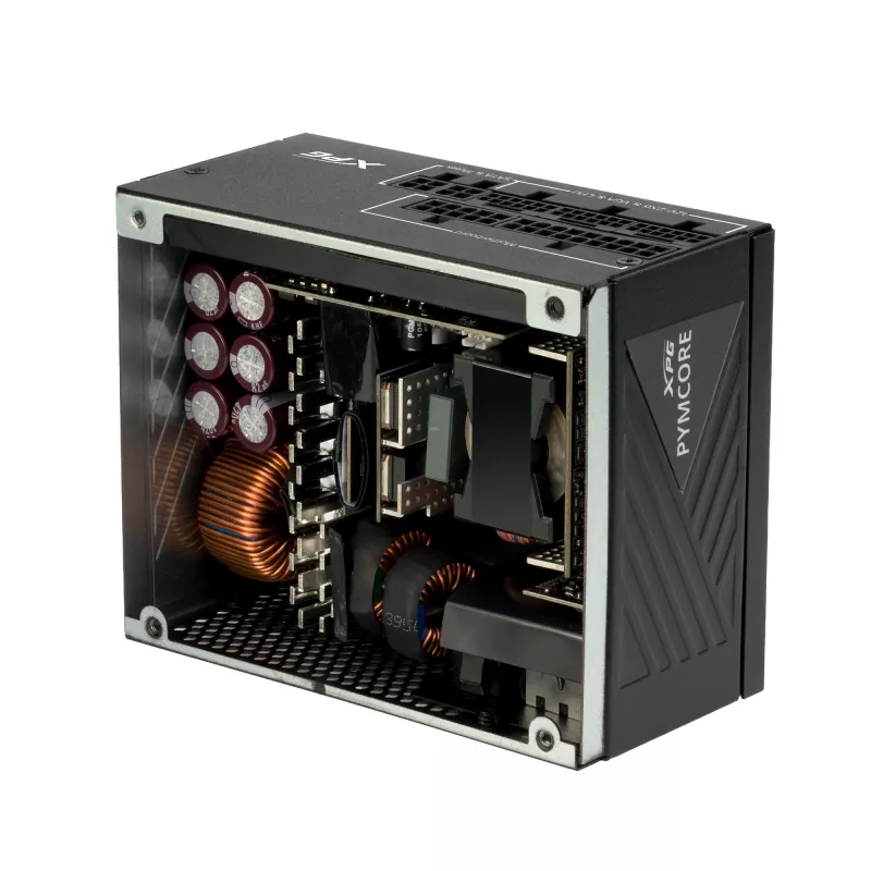 XPG PYMCORE 750w SFX GOLD Netzteil, 750 W, 100 - 240 V, 50/60 Hz, 10 A, 20 A, 62.4 A
