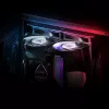 XPG VENTO PRO 120 PWM Schwarz, Lüfter, 12 cm, 450 U/min, 2500 U/min, Schwarz, Weiß