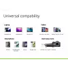 Conceptronic 3-Port 67W GaN USB PD Ladegerät mit USB-C Ladekabel, USB-C x 2, USB-A x 1, QC 3.0, PPS