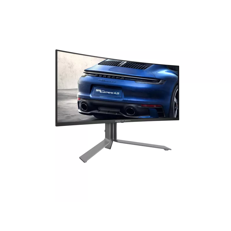AOC Porsche PD34 Computer-Monitor 86,4 cm (34 Zoll) 3440 x 1440 Pixel Wide Quad HD QD-OLED Schwarz