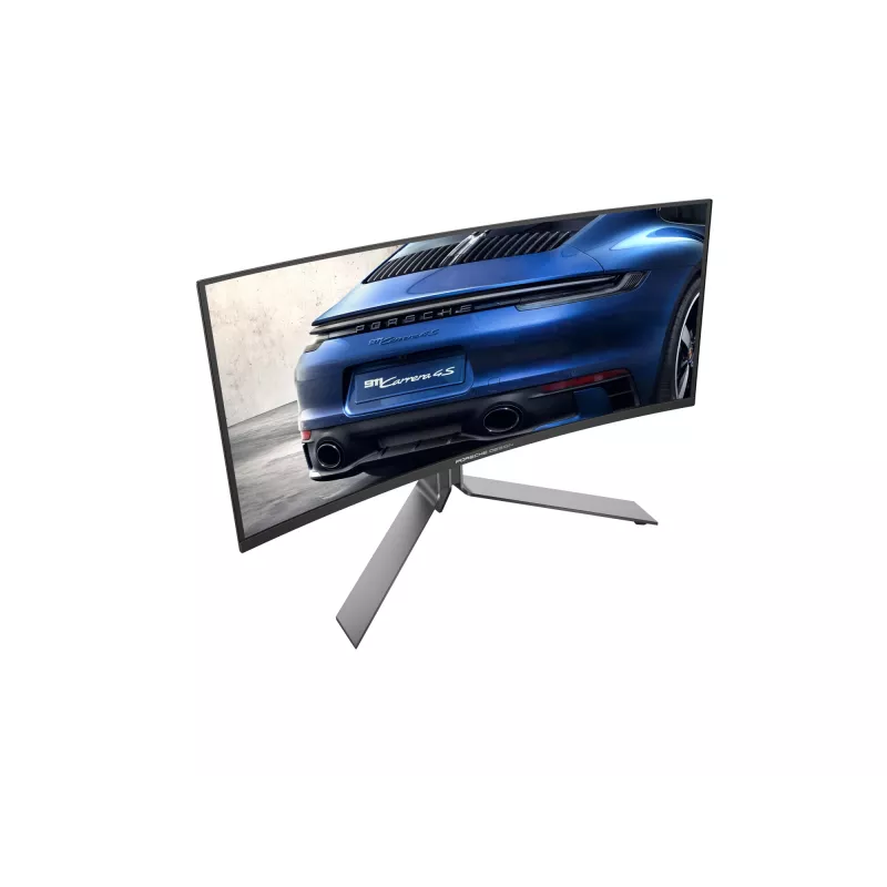 AOC Porsche PD34 Computer-Monitor 86,4 cm (34 Zoll) 3440 x 1440 Pixel Wide Quad HD QD-OLED Schwarz