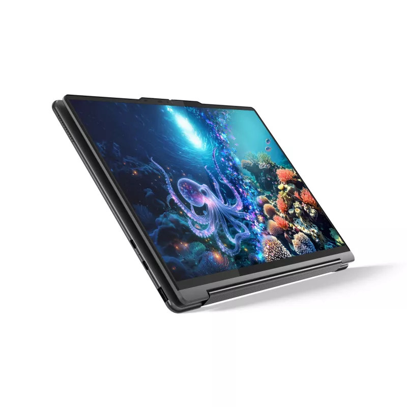 Lenovo Yoga 9 2-in-1 14ILL10 Copilot+ PC Intel Core Ultra 7 258V Hybrid (2-in-1) 35,6 cm (14 Zoll) Touchscreen WQUXGA 32 GB LPDDR5x-SDRAM 1 TB SSD Wi-Fi 7 (802.11be) Windows 11 Home Grau