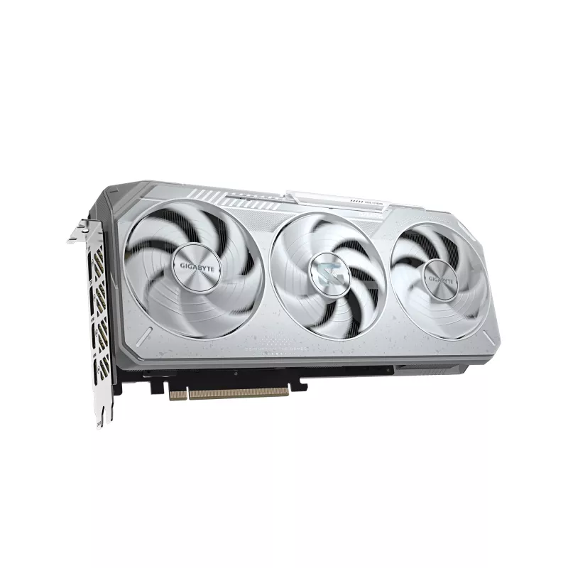 Grafikkarte GIGABYTE Radeon RX 9070 XT GAMING OC ICE 16 GB GDDR6 256-Bit PCIe 5.0 3-Lüfter weiß