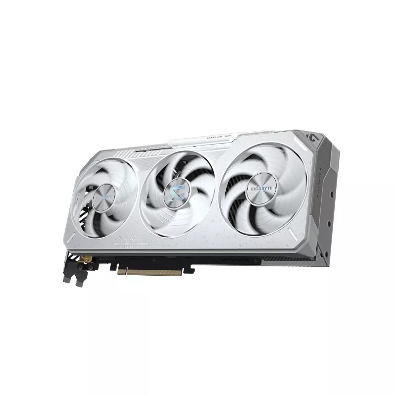Grafikkarte GIGABYTE Radeon RX 9070 XT GAMING OC ICE 16 GB GDDR6 256-Bit PCIe 5.0 3-Lüfter weiß
